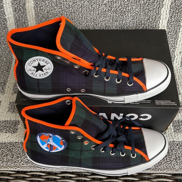 Converse Chuck Taylor All Star Hi Green/Brown/White MENS - Picture 2 of 16